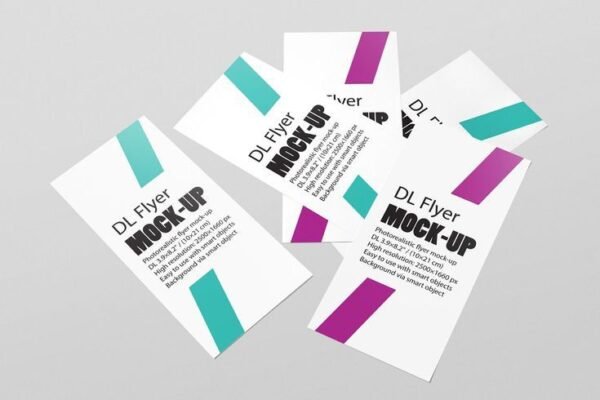 Flyers DL – Format 10 x 21 cm – Image 3