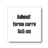 Stickers Carrés – 5 x 5 cm